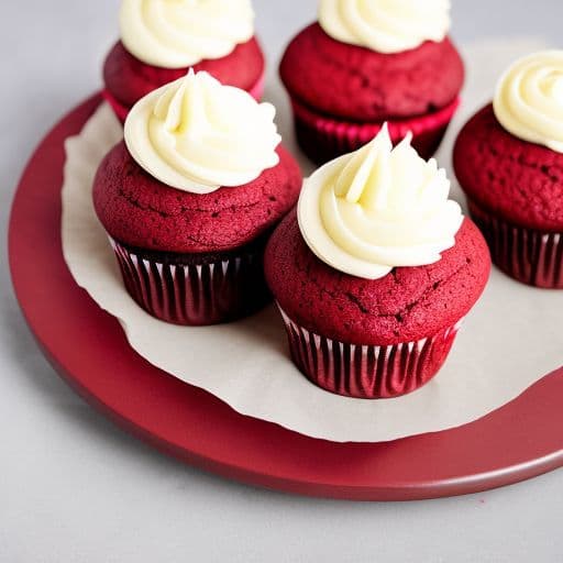 Chef RV's Heavenly Red Velvet Cupcakes - image