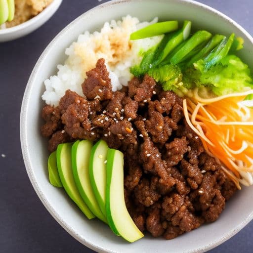 Easy Ground Beef Bulgogi - image