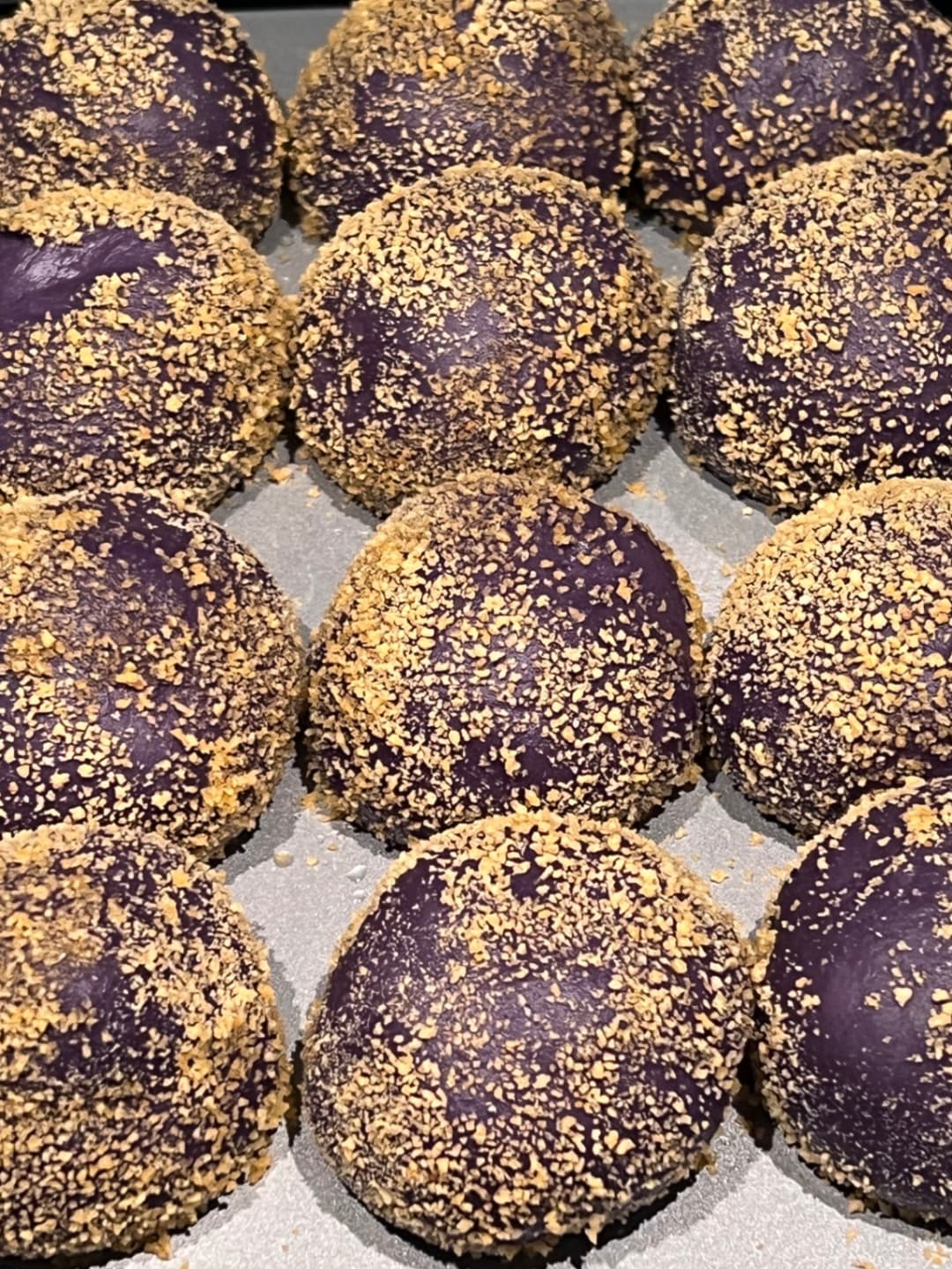 Ube Cheese Pandesal - image