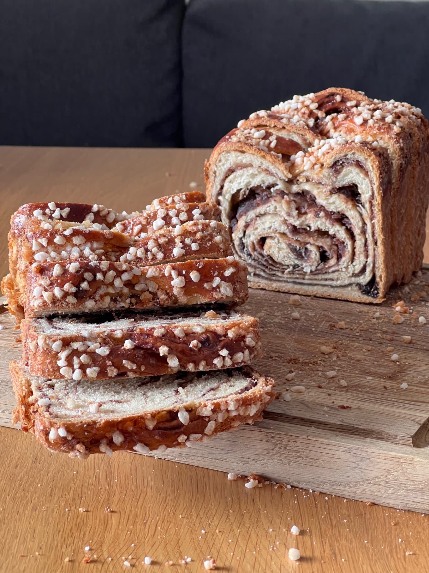 Japanese Red Bean Bread Loaf - image