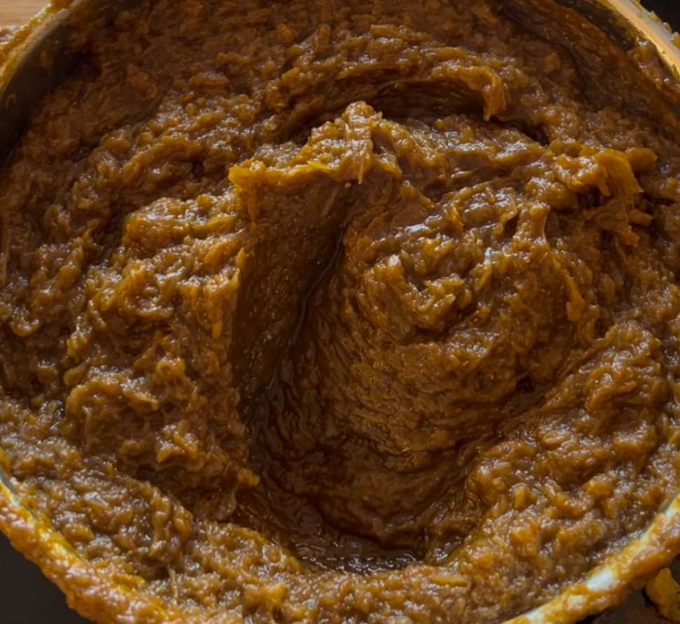 Spiced Pumpkin Puree - image