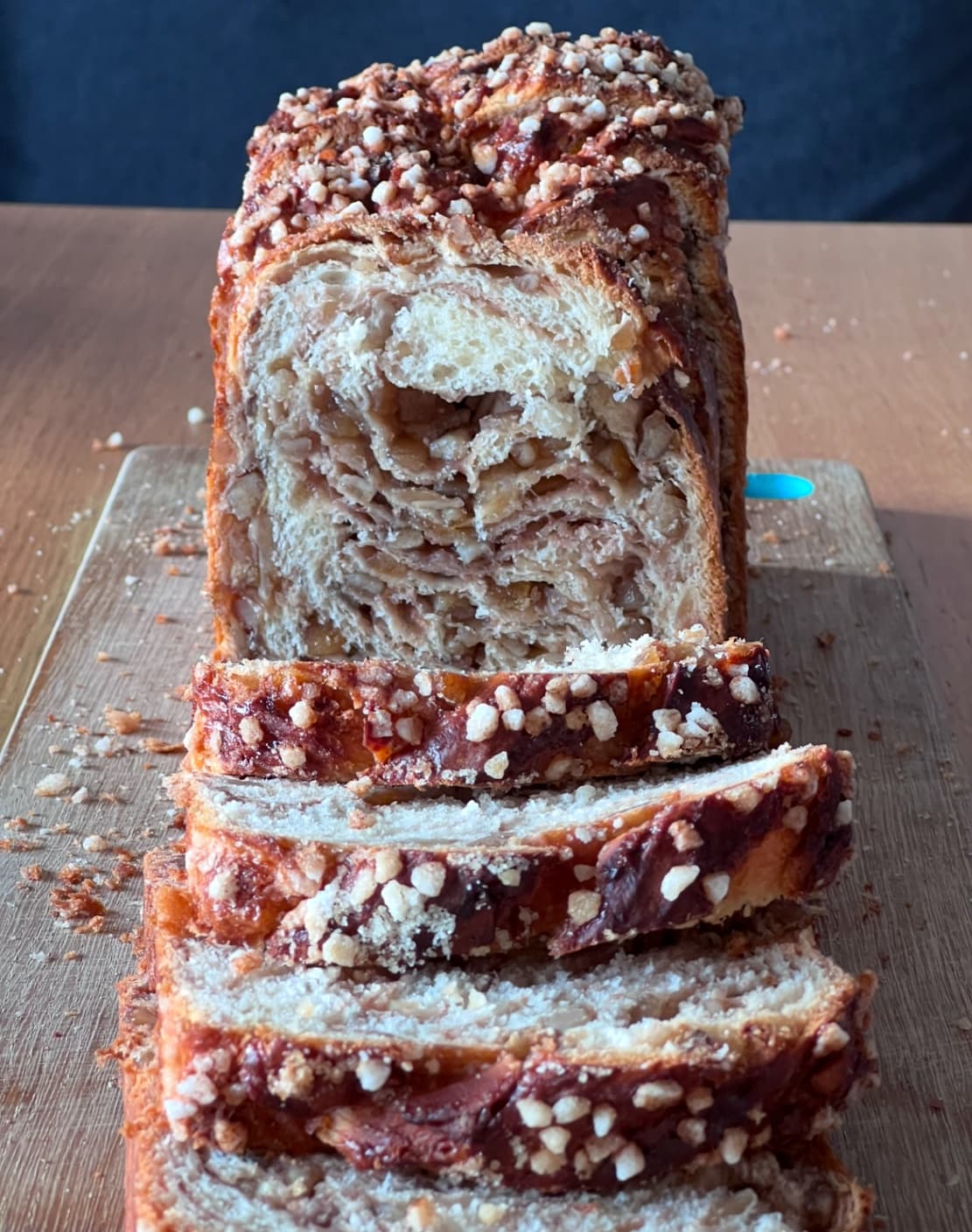 Chestnut Almond Citrus Peel Babka - image