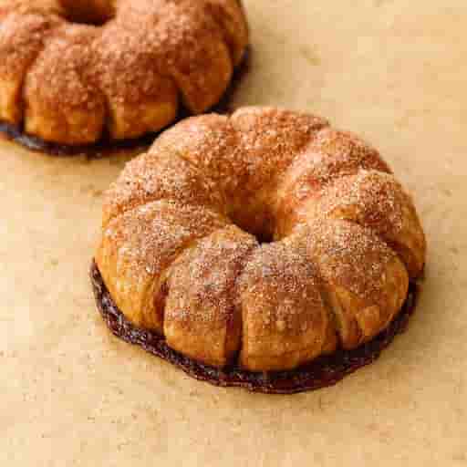 4-Ingredient Apple Puff Donuts 🍎 Easy Vegan Fall Treat