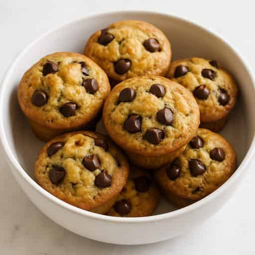 Moist Banana Chocolate Chip Muffins You’ll Crave