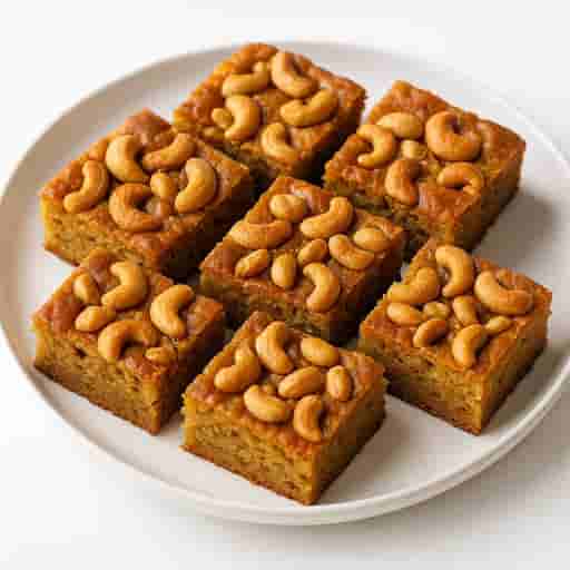 Chewy Butterscotch Bars with Cashews - Chef RV Recipe