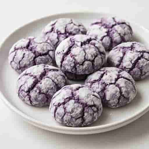 Soft & Chewy Ube Crinkles – Filipino Favorite Cookies
