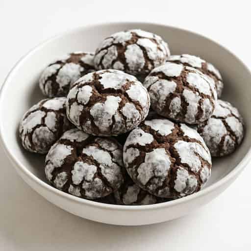 Chocolate Crinkles Recipe (Fudgy Filipino Crinkle Cookies)