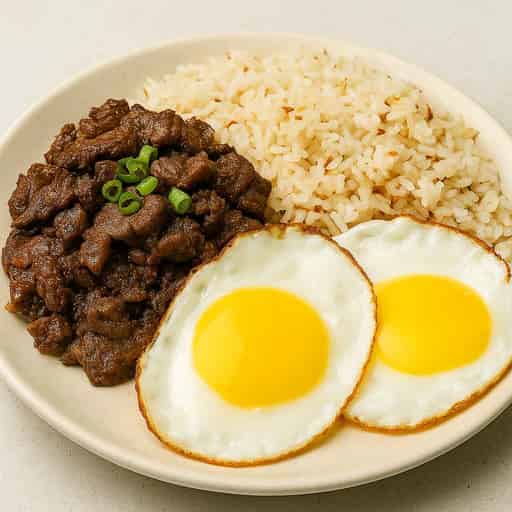 Crispy Egg Beef Tapsilog